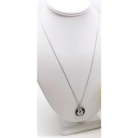Alex and Ani Hand of Fatima Expandable Silver Tone Necklace - Picture 2 of 2